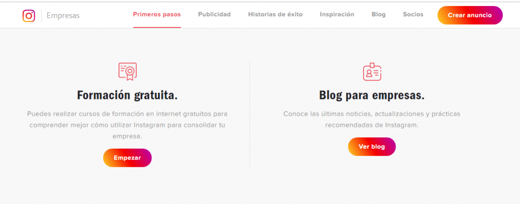 instagram empresas